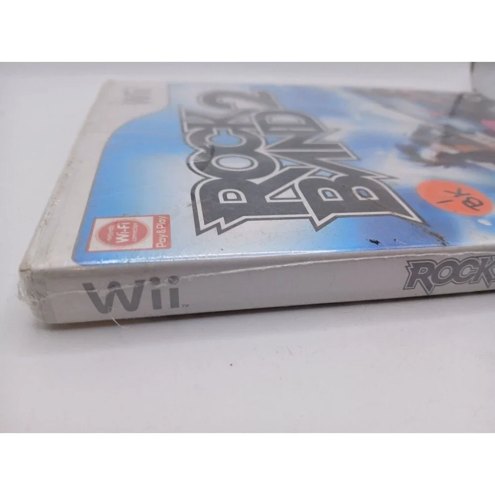 Rock Band 2 (Nintendo Wii, 2008) Resealed